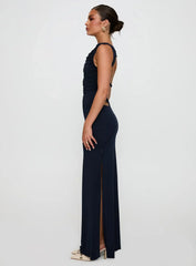 Undeniable Cut Out Maxi Dress Navy