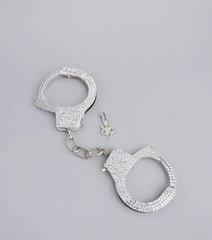 Glamour On Lock Rhinestone Handcuffs
