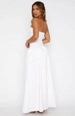 Take Back Maxi Dress White