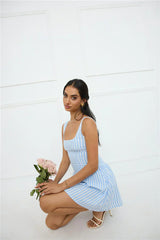 Gleaming Daylight Mini Dress